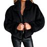 Thick Faux Fur Teddy Coat Women Warm Soft Lambswool Fur Jacket Plush Overcoat Casual Outerwear Women's Jackets Coat