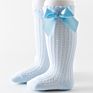 Thin Hollow High Tube Long Baby Kids Sweet Style Bow Socks Newborn Knee Girl Stocking