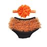 Toddler Clothes Solid Color Cute Baby Chiffon Ruffle Bloomers