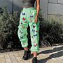 Training Casual Trousers Butterfly Pants Sweat Track Cotton Jogger Sweatpants Women