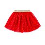 Tutu Skirt Girls Pettiskirt Dance Princess Stars Glitter Birthday Ball Gown Children Kids Clothes 3 Layers Tulle Skirts