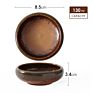 Uaral Japanese Tableware Restaurant Ceramic Crockery Stoneware Dipping Soy Sauce Dish Bowl Ceramic Serving Dishes