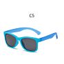 Ultra Light Flexible Light Polarized Kids Sunglasses Square