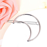 Uniq Hair Clip for Women - Hair Barrettes Hair Pins Moon Triangle Circle Butterfly Thick Hairgrips Styling