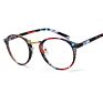 Vintage round Glasses Frames Women Men Retro Optical Eyeglasses Student Spectacle Black Clear Myopia Frame