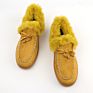 Warm Designer Ladies Outdoor Fluffy Women Shoes Faux Fur Moccasins for Ladies