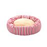 Warm Memory Foam Heating Pet Cat Plush round Dog Cushion Bed with Pillow