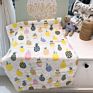 Weighted 6 Layer Super Soft Warm Muslin 100% Cotton Baby Blanket