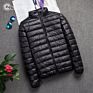 Windproof Puffer Quilted Coat Army Green Light down Jacket Men Man