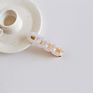 Women Hair Accessories Duck Hairpin Acrylic Acetate Resin Clear Chain Link Hair Clip for Girls
