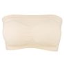 Women Push-Up Bandeau Bras Padded Strapless Brarette Soft Wire Free Bra Seamless Bandeau Tube Top Bra for Women