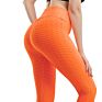 Womens High Waist Bubble Yoga Pants Running Butt Lift Tights Tummy Control Slimming Booty Workout Leggings