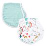 Yiwu Tongtu 2-Layers with Double Sides Reusable Boys and Girls Muslin Baby Burp Cloths