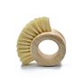 Zero Waste Reusable Bamboo Wooden Kitchen Dish Washing Cleaning Brush Wood Sisal Dish Cleaning Kitchen Brush