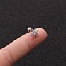 1 Pcs Piercing Earrings for Women Jewelry Broncos Heart Moon Star Stud Earrings Initial Ear Cartilage Earrings