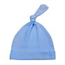 1Pcs Newborn Baby Solid Color Bucket Hats Knotted Hat