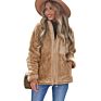 2020Customized Women Fur Coat Outwear with Collar Clothing Casual