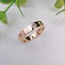 361 Stainless Steel Love Ring Charm Eternal Ring Ring Jewelry