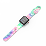 38Mm 40Mm 44Mm 42Mm Rubber Printing Silicon Prints Strap for Apple Watch Printed Tie Dye Silicone Apple Watch Band