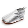 3Lb007 Stock -Selling Genuine Leather Baby Boy Toddler Shoes, Faux Suede Soft Sole Baby Shoes