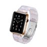 40/42Mm Resin Band for Apple Watch 5/4/3/2/1 Women with Stainless Steel Buckle for Iwatch Replacement Wristband Strap