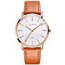 5869 Olevs Business Sports Style Genuine Leather Watch Mens Leather Wrist Watch Quartz Watch