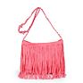 6 Colors Bohemian Matte Suede Leather Shouder Messenger Bags Women Vintage Long Tassel Handbags