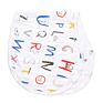 6 Layers Printed Bib and Muslin Baby Burp Cloths Burping Towel