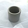 8Oz 12Oz Nordic Black White Grey Cement Candle Vessel Matte Concrete Candle Jar with Lid for Candles