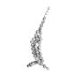 Aaa22 Rhinestone Women Earrings Ear Cuff Jewelry Gifts Wrap Earrings Butterfly Flowers Diamond Ear Clips