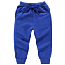 Agradecido Toddler Pull on Jogger Knit Drawstring Elastic Waistband Pants Kids 100% Cotton Joggers