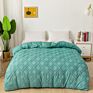 American Style Microfiber Blush Duvet Cover Quilt Cover Three Pieces Set Bedding Set