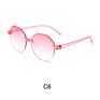 Arrivals Children Glasses for Children round Uv400 Eyeglasses Kids Sunglasses