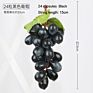 Artificial Grape Bunch Fake Grapes Vine Plastic Raisins Leaf Rattan Fruit Props Indoor Ceiling Decor Grape Leaves Artificial