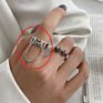 Aug Jewelry Mixed Mixed Batch Optional 925 Silver Female Old Vintage Jewelry, Opening Adjustable Thai Silver Ring