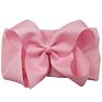 Baby 6 Inch Grosgrain Ribbon Big Bow Hair Band Soft Elastic Nylon Headband Baby Turban for Kids Headwrap Baby Hair Accessories