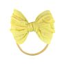 Baby Headband Headwear for Kids Chiffon Fabric Children Nylon Band Headband Baby Elastic Big Bow Hair Band Hair Accessories