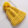 Beanie Solid Color Kids Knitted Hats Children Beanie Cap For