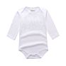 Blank Baby Clothes Onesie Bebes Kids 100% Cotton Long Sleeve Baby Boys Girls Rompers Newborn Baby Bodysuits Ropa Bebe