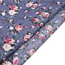 By the Meter Rose Flower Floral Printed Quilting Woven Poplin 100% Cotton Prints Fabric for Face Mask Dress Bags