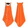 Candy Color Cartoon Baby Bath Towel Cotton Children Beach Towel Baby Hooded Towel
