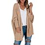 Casual Loose Bat Sleeve Cardigan Coat for Women