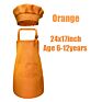Children's Aprons Cooking Baking Chef Kids Kitchen Apron Chef Hat Set