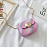 Children's Bag Seven-Color Children's Small Goes with Everything Girl's One-Shoulder Cross-Body Chain Saddle Access