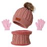 Winter hats scarf and glove set