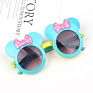 Children's Luxury Sunglasses Cute Cartoon Flip Style Mickey Minnie Uv Protection Glasses Children's Gift Sunglasses