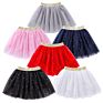 Children's Skirt Girl Princess Star Glitter Dance Ballet Skirt Sequin Party Five Star Skirt