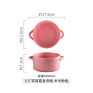 Chinese Creative Ceramic Straight Soup Pot Simple Household Soup Pot Kitchen Hotel Tableware Decoration Set