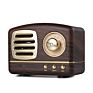 Classic Style Walnut Wooden Fm Radio Vintage Radio Retro Bluetooth Speaker