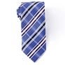 Classic Ties Mens Orange Plaid Microfiber Woven Tie Check Necktie